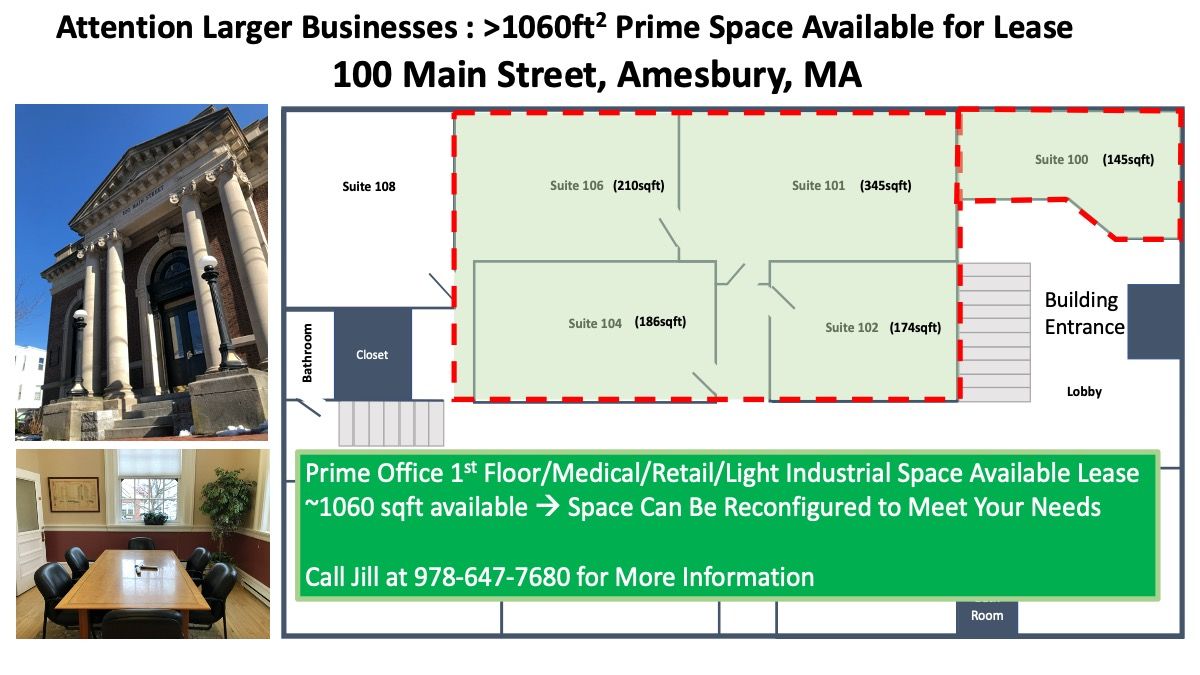 Amesbury Building : 100 Main St, Amesbury, MA 01913
